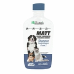 Shampoo e Condicionador 6 em 1 para Cães, Gatos e Equinos 500ml Matt Kelldrin - Antipulgas, Carrapatos, Piolhos e Sarnas