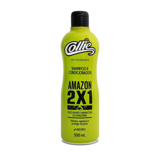 Shampoo e Condicionador Amazon 2 em 1 Collie 500ml