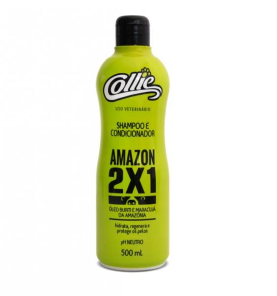 Shampoo e Condicionador Amazon 2x1 Collie 500ml