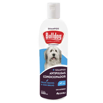 Shampoo e Condicionador Antipulgas Bulldog 500ml