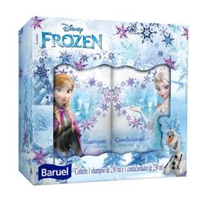Shampoo e Condicionador Baruel Princesa Frozen 230 Ml