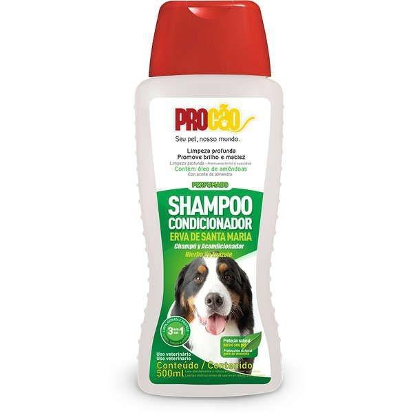 Shampoo e Condicionador Cachorro Erva Santa Maria 500ml - Procão