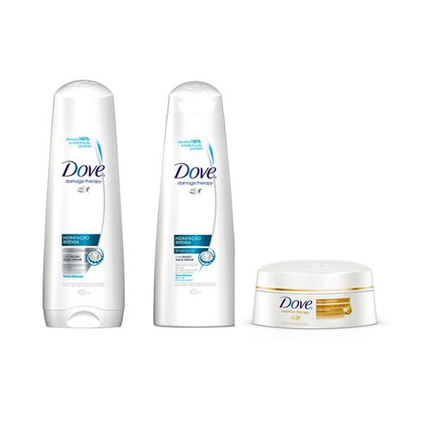 Shampoo e Condicionador Dove Hidratação Intensa + Tratamento Óleo Nutrição - Dove