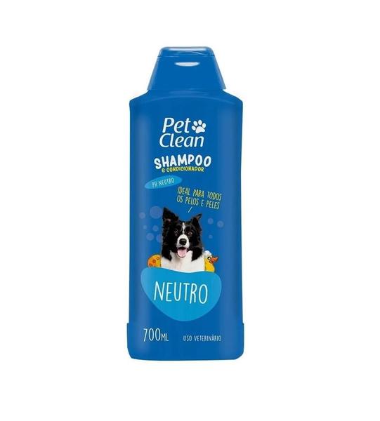 Shampoo e Condicionador Neutro - Pet Clean - 700ml