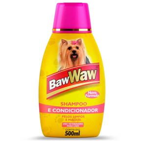Shampoo e Condicionador para Cães 500ml - Baw Waw