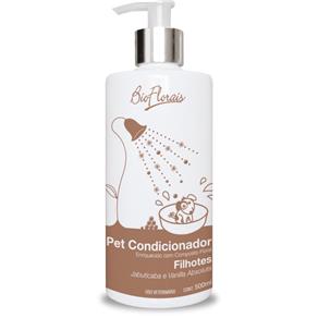 Shampoo e Condicionador + Perfume para Cachorro Filhote Bio Florais