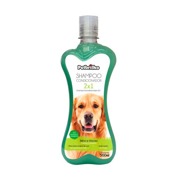 Shampoo e Condicionador Petbrilho para Cães e Gatos 2 em 1