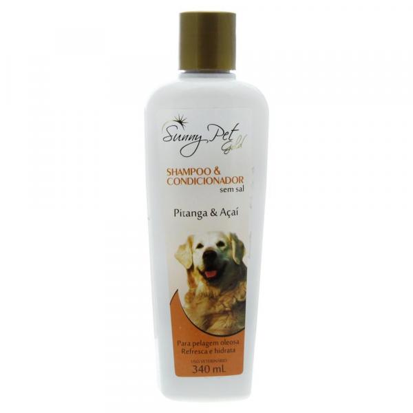 Shampoo e Condicionador Pitanga e Açai Sem Sal - 340 ML - Sunny Pet