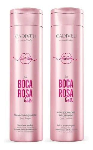 Shampoo e Condicionador Quartzo Boca Rosa Hair Cadiveu