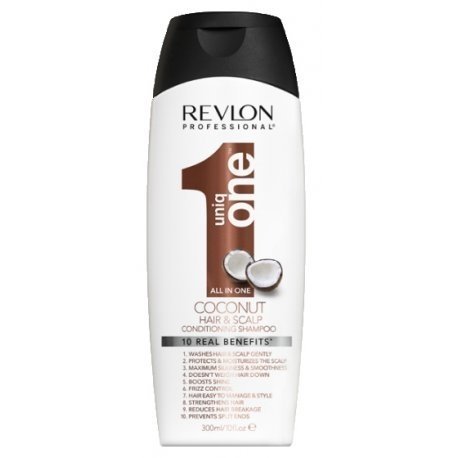 Shampoo e Condicionador Revlon Uniq One Coconut Hair & Scalp - 300Ml