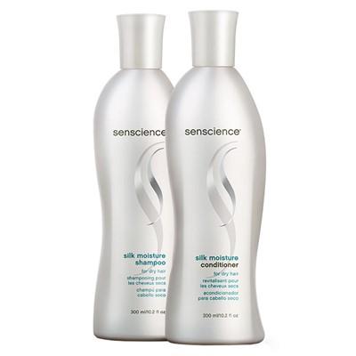 Shampoo e Condicionador Silk Moisture 300ml Sensciense - Senscience