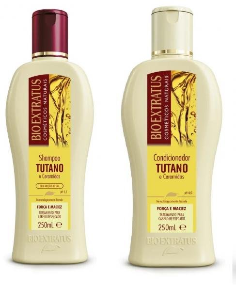 Shampoo e Condicionador Tutano Ceramidas Bio Extratus 250ml