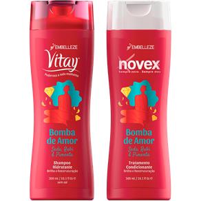 Shampoo e Condicionador Vitay Bomba de Amor KIT