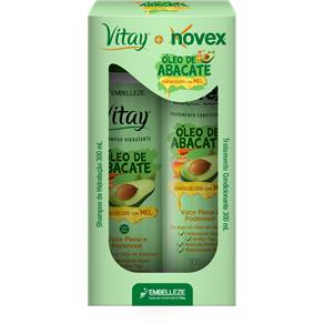 Shampoo e Condicionador Vitay Novex Óleo de Abacate KIT