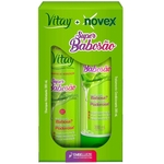 Shampoo e Condicionador Vitay Novex Super Babosão 300ml Cada