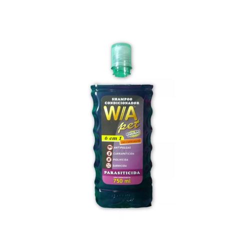 Shampoo e Condicionador W/a Antipulgas 6x1 - 750ml