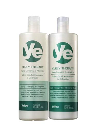 Shampoo e Condicionador Yellow Curly Therapy 2x500ml
