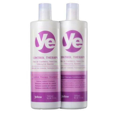 Shampoo e Condicionador Yellow Ye Control Therapy 2x500ml