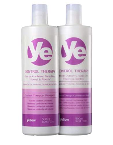 Shampoo e Condicionador Yellow YE Control Therapy 2x500ml