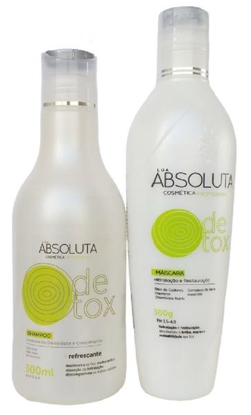 Shampoo e Creme Capilar Detox Lua Absoluta 300 ml