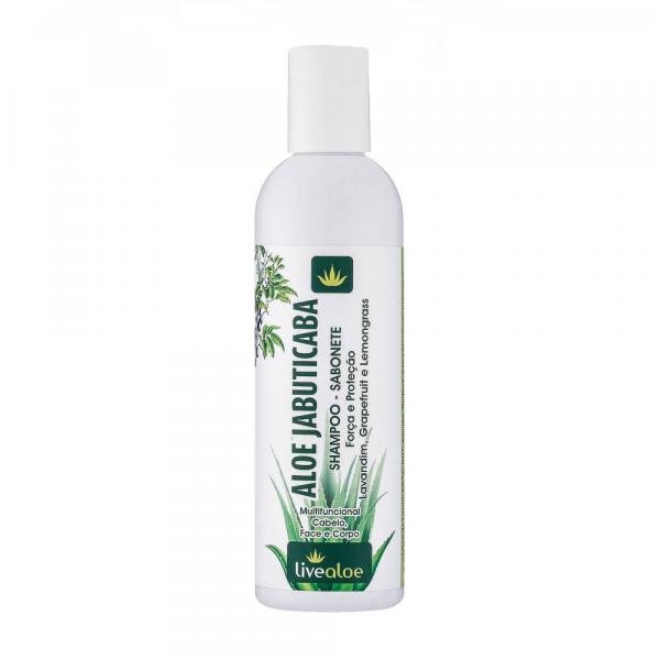 Shampoo e Sabonete Multifuncional Natural Aloe Jabuticaba 240ml Livealoe