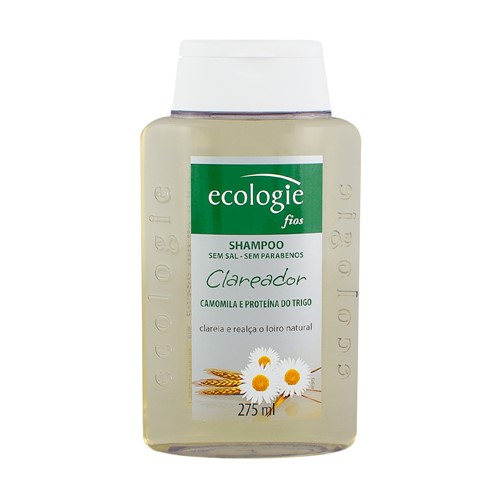 Shampoo Ecologie Clareador Sem Sal com 275ml