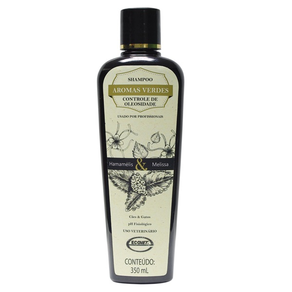 Shampoo Ecovet Aromas Verdes Controle de Oleosidade 350ml