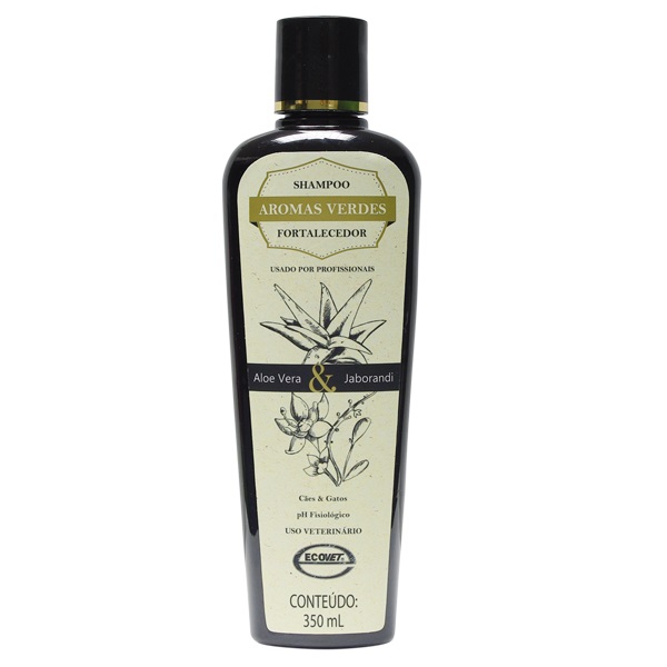 Shampoo Ecovet Aromas Verdes Fortalecedor 350mL