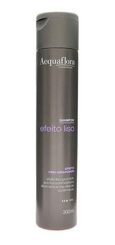 Shampoo Efeito Liso Sem Sal 300ml Acquaflora