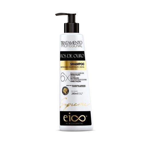 Shampoo Eico Supreme - Fios de Ouro - 280ml