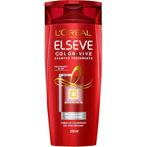 Shampoo Elseve 200ml-fr Color Vive Sh Elseve 200ml-Fr Color Vive