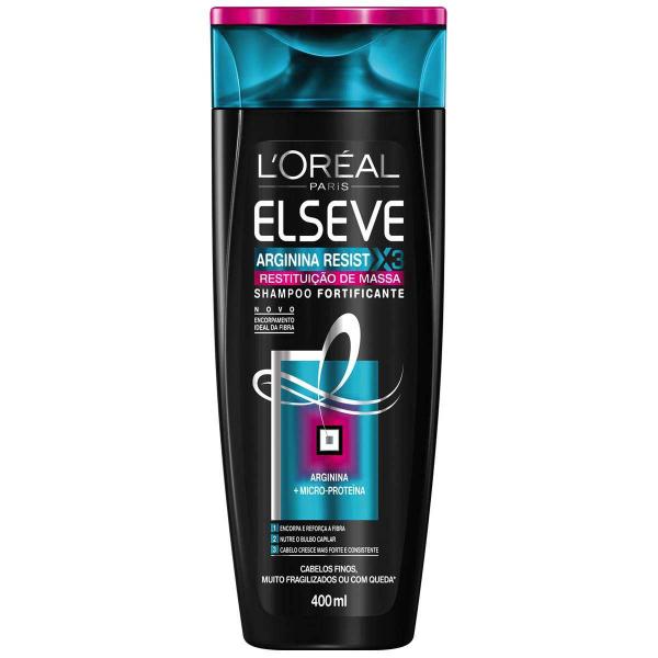 Shampoo Elseve Argx3 Resturação Massa 400ml - Loréal