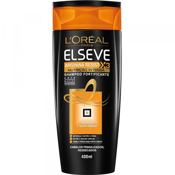 Shampoo Elseve L Oréal Paris Arginina Resist Nutrição Intensa 400ml
