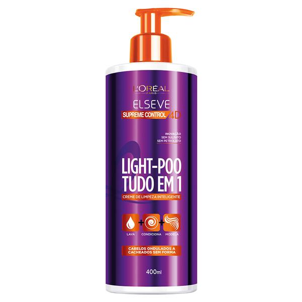 Shampoo Elseve Light Poo Supreme Control 4D - 400ml