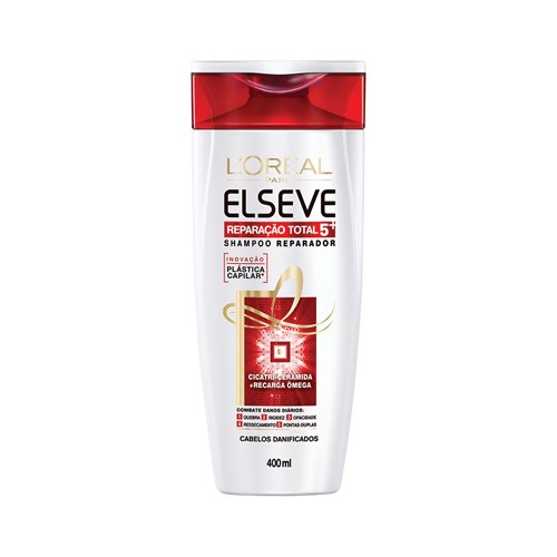 Shampoo Elseve Reparação Total 5 com Ceramida 400Ml