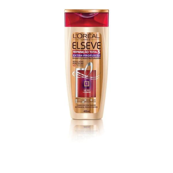 Shampoo Elseve Reparação Total 5 Extra-Profundo com 400ml - L'Oréal Paris