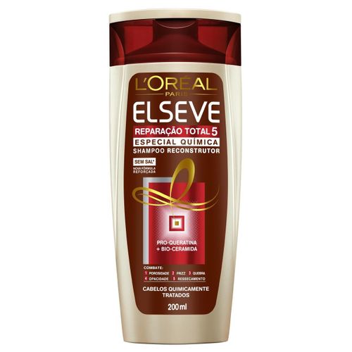 Shampoo Elsève Reparação Total 5 Química 200ml