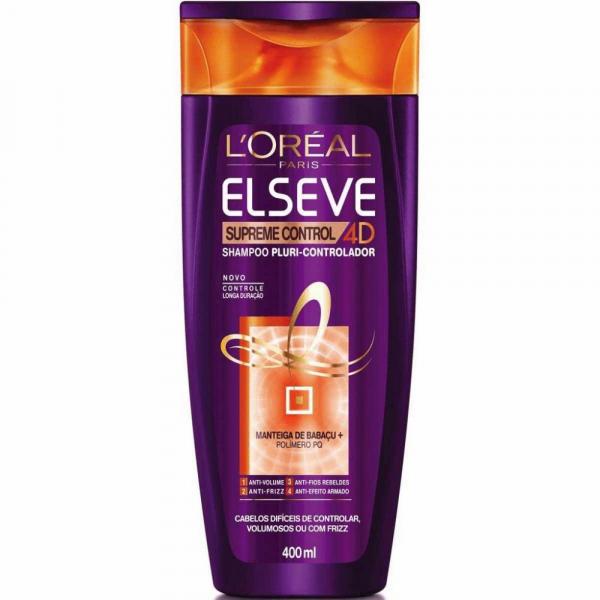 Shampoo Elseve Supreme Control 4D 400ml - L'oreal Brasil
