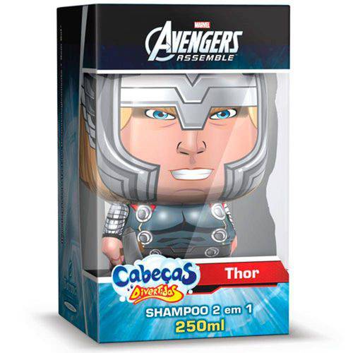 Shampoo 2 em 1 Cabeças Divertidas Avengers Thor 250ml