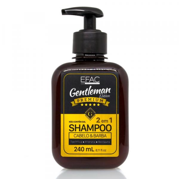 Shampoo 2 em 1 Efac Gentleman Edition 240ml