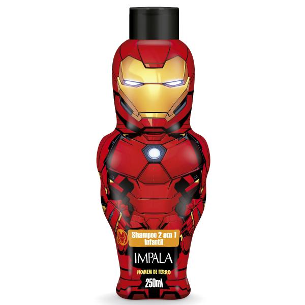 Shampoo 2 em 1 Infantil Impala Marvel Homem de Ferro 250ml
