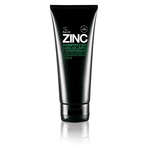 Shampoo 2 em 1 Jequiti ZINC, 200ml - Jequiti