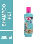 Shampoo 3 em 1 Pet Top Vet 300ml Unidade