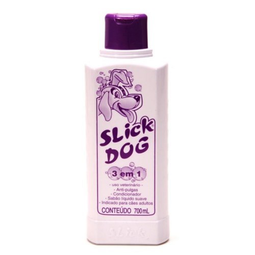 Shampoo 3 em 1 Slick Dog - 700ml