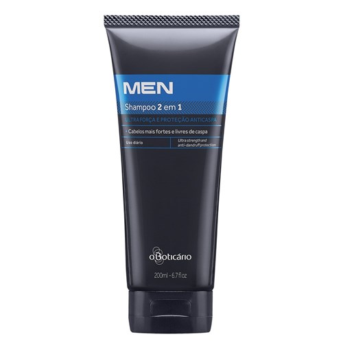 Shampoo 2 em 1 Ultra Força e Proteção Anticaspa [Men - o Boticário]