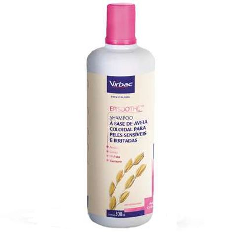 Shampoo Episoothe para Peles Sensíveis e Irritadas - Virbac 500 ML