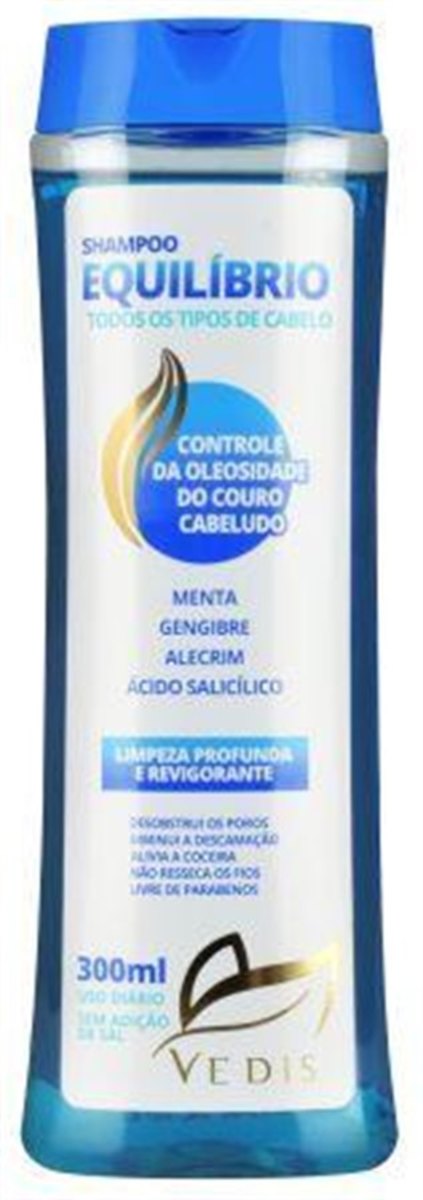Shampoo Equilíbrio Anticaspa 300Ml - Vedis