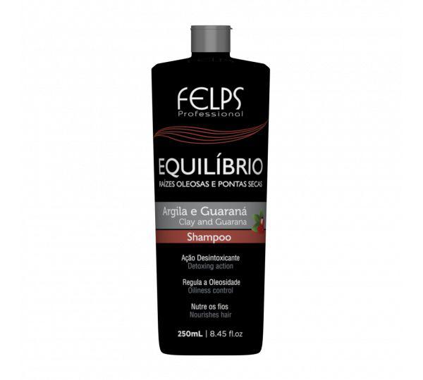 Shampoo Equilíbrio Argila e Guaraná Felps 250ML - Felps Profissional