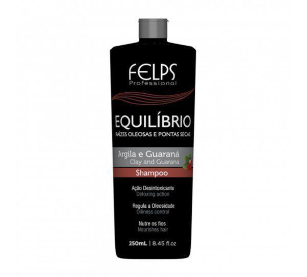 Shampoo Equilíbrio Argila e Guaraná Felps 250ML - Felps Profissional