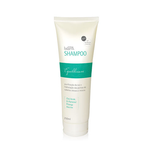 Shampoo Equilibrium Cabelos Oleosos e Mistos BioSPA Cosméticos 250ml